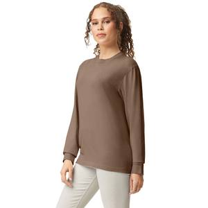 T-shirt à manches longues décontracté en coton personnalisé pour homme de haute qualité - Product Image 3