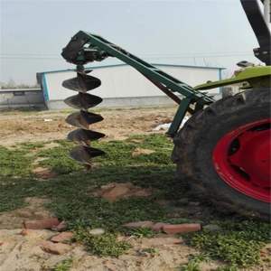 Advanced Hydraulic Plant <b>Hole</b> <b>Digger</b> Tractor Attachment for Quick Digging and Soil Preparation for Best Price - Product Image 2