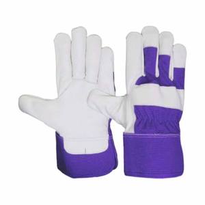 ถุงมือหนังควายเกรดพรีเมียม สำหรับงานหนัก ป้องกันมือสำหรับงานอุตสาหกรรม ถุงมือช่างก่อสร้างแบบแคนาดา - Product Image 3