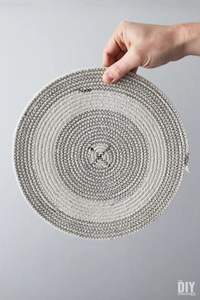Sous-verre de haute qualité et taille personnalisée prix bon marché avec tapis de tasse en rotin tissé à la main sous-verre en rotin à vendre - Product Image 2