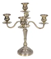 Luminaria Grandeur: Élégance Enchanteresse pour Décor Intemporel Elysian Glow Candelabra,