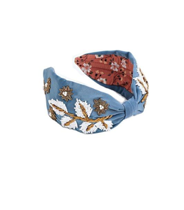 Bandeau unisexe en forme de flocon de neige de Noël fait à la main de haute qualité, avec des motifs audacieux perlés, circonférence personnalisable pour les mariages et les fêtes - Product Image 1