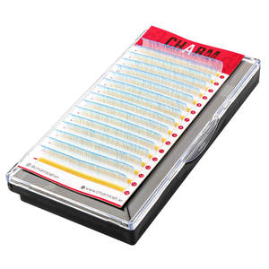 Iced Glamorous Cashmere Colored <b>Lash</b> Extension Eyelashes Unique Blue Full Volume Wholesale <b>Individual</b> Premium <b>Lash</b> Extension - Product Image 5
