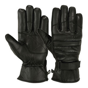 Meilleure vente de gants en cuir souple à doigt complet personnalisables pour les sports d'extérieur conduite quotidienne hiver service OEM avec impression de logo - Product Image 4