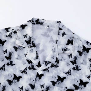 Venta al por mayor de fábrica, novedad de verano, traje informal para niños, 100% de algodón, camiseta de manga corta para niños, conjunto de pantalones cortos con patrón impreso - Product Image 3