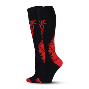 OEM American Football <b>Socks</b> Non-Slip Breathable Eco-Friendly Quick Dry Bottom Knee-Length Custom Logo Cuff Children Spring - Product Image 3