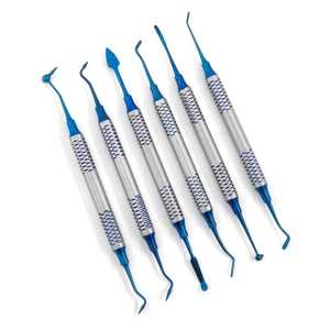 Herramientas profesionales de laboratorio dental, instrumentos de archivo de acero inoxidable de precisión, modelado, acabado alisado, maquinaria de trabajo dental - Product Image 2