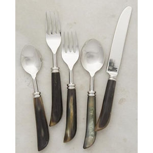 ชุดเครื่องใช้บนโต๊ะอาหารทองเหลือง4ชิ้นพร้อมด้ามขัดเงาพิมพ์แล็กเกอร์สำหรับบ้านและโรงแรมสำหรับงานปาร์ตี้ - Product Image 2