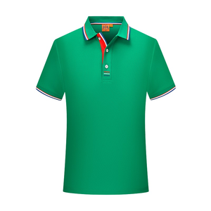 OEM ODM T-shirt à manches courtes pour hommes personnalisés Polo 100% Polyester Revers brodé Simple Casual-Motif solide - Product Image 6