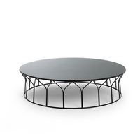Table Basse Pliante en Aluminium Moderne de Luxe Exclusif, Écologique, au Design Sophistiqué pour la Maison et le Bureau