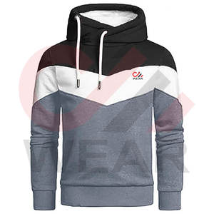 2025 Conjuntos de chándal con capucha atléticos de invierno de estilo sólido informal para hombres Chándal de bloque de color en todos los tamaños y colores disponibles - Product Image 5