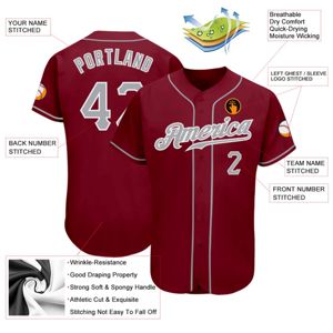 Maillots de baseball personnalisés OEM pour équipes professionnelles et amateurs Conceptions entièrement personnalisables - Product Image 3