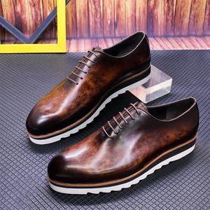 Zapatos de Negocios de Piel de Cerdo de Alta Calidad con Absorción de Impactos y Superficie Impermeable, Zapatos Formales para Hombre, Zapatos de Cuero - Product Image 2