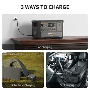 Mỹ EU <span class=keywords><strong>C</strong></span>ổ 3000W 3072wh LiFePO4 MPPT Năng Lượng Mặt Trời Máy Phát Điện 300W Năng Lượng Mặt Trời Đầu Vào Cigar Nhẹ Hơn <span class=keywords><strong>C</strong></span>ắm Trại RV Khẩn <span class=keywords><strong>C</strong></span>ấp Cung <span class=keywords><strong>C</strong></span>ấp Điện - Product Image 2