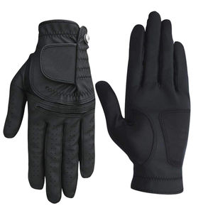 2026 último estilo de cuero genuino hecho a medida suave piel de oveja hombres mujeres golfista verano deportes guantes de golf cuero - Product Image 3