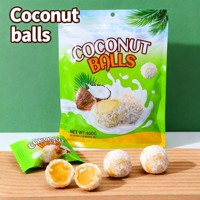 Fournisseur direct d'usine, bonbons gélifiés à la noix de coco personnalisés, bonbons gélifiés, bonbons moelleux et moelleux avec garniture