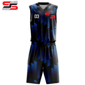 Sublimación Diseño personalizado Ropa deportiva transpirable Secado rápido Personalizado Reversible Baloncesto Jersey Set Uniforme de baloncesto - Product Image 5