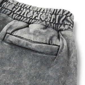 Pantalones de chándal ligeros para hombre con lavado ácido con apariencia retro y tacto suave, pantalones de chándal con lavado ácido para hombre con ajuste informal perfecto - Product Image 5