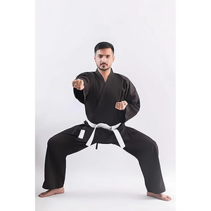 Kimono de Jiu Jitsu Nuevo al Mejor Precio, Uniforme de Karate Personalizado con Logotipo Frontal, 100% Algodón, Transpirable, de Secado Rápido y Ligero - Product Image 3