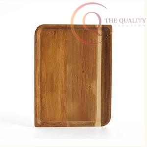 Bandeja de Servir de Madera Hecha a Mano con Acabado Premium, Perfecta para Regalo - Product Image 3