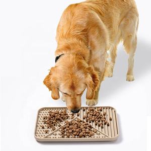New Silicone Pet Training Lick <b>Mat</b> Pad with Non-Slip Design Improves Dog & <b>Cat</b> Feeding Habits - Product Image 3
