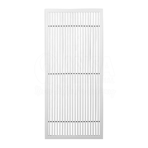 Grille d'aération de retour en aluminium moderne couvercle de ventilation AC pour les systèmes HVAC de l'hôpital, du hall et de la salle à manger - Product Image 2
