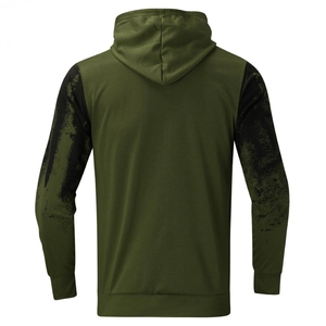 2025 nouvelle couleur verte 100% coton poids lourd hommes survêtements Streetwear Logo personnalisé survêtements Jogging formation survêtements - Product Image 3