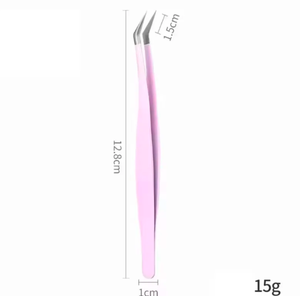 ANAAIF Pince à sourcils pointue en PVC de haute précision, pince à fleurs pour faux cils, outil de beauté à sept formes, 1 pièce - Product Image 3