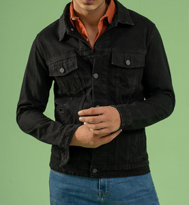 Chaquetas Vaqueras para Hombre al por Mayor, Cuello Alto, Reversible, Forro Polar, Servicio OEM Personalizado, Precio Ajustable - Product Image 1