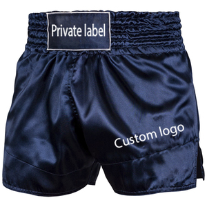 Pantalones cortos de boxeo Muay Thia hechos a medida de alta calidad, pantalones cortos MMA personalizados Kickboxing Muay Thai Shorts - Product Image 6