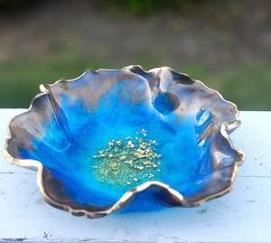 BOL EN RÉSINE COL FAIT MAIN EN GROS BOLS DE HAUTE QUALITÉ Couleur Résine personnalisée Cuisine Alimentaire Résine Camphorae - Product Image 3