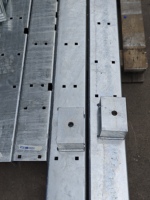 Support en U en acier allié personnalisé (norme JIS, tolérance 1%) pour support structurel - Soudage, estampage, pliage OEM