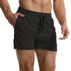 Nuevos pantalones cortos deportivos de verano para hombres, pantalones cortos de malla de secado rápido para correr y hacer ejercicio, ligeros y transpirables con etiqueta personalizada - Product Image 2