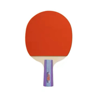 Raqueta Deportiva Profesional de Alto Rendimiento para Entrenamiento de Tenis de Mesa, Material de Madera con Goma de Puntos Largos - Product Image 1
