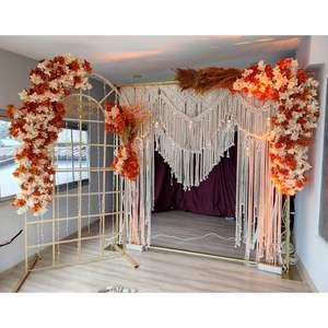 Beautiful Bohemian <b>Macrame</b> <b>Curtain</b> Wedding Wall Hanging Decorative Backdrop - Product Image 1