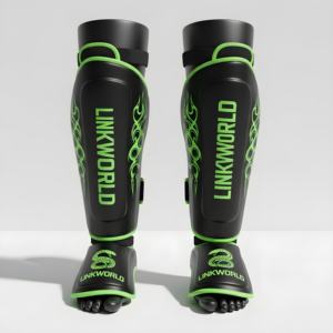 Espinilleras Ajustables Personalizadas para Muay Thai y MMA con Cierre de Velcro - Protector de Piernas Profesional para Boxeo y Kickboxing - Product Image 1