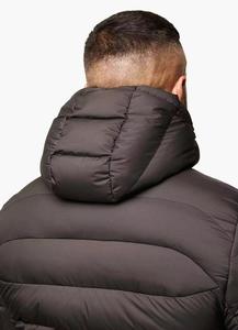 Ventes en gros de manteaux d'hiver pour hommes à capuche légers et imperméables avec logo personnalisé surdimensionné - Product Image 5