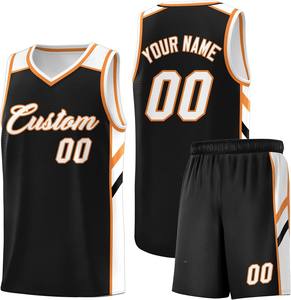 Conjuntos de uniformes de baloncesto de malla de poliéster sin mangas con estampado de número de jugador personalizado ODM de alta calidad 2025 transpirable que absorbe la humedad - Product Image 4