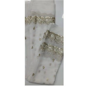 Tela de Georgette viscosa elegante y cómoda de calidad superior 60 GSM textura suave para ropa de moda Fabricación de Dupattas - Product Image 1