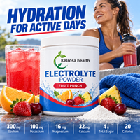 Poudre d'électrolytes pour boisson sportive, complément nutritionnel OEM, poudre d'hydratation avec magnésium pour la santé intestinale