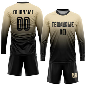 Uniforme de equipo de fútbol con impresión personalizada Fabricante OEM Conjunto de Jersey transpirable Opciones de ropa deportiva de etiqueta privada - Product Image 1