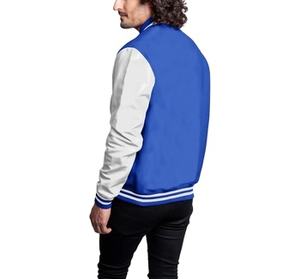 Chaqueta Varsity de Lona Transpirable con Logotipo Personalizado OEM, de Alta Calidad para Invierno, con Logotipo Bordado en la Parte Delantera y Letras para Hombre - Product Image 2
