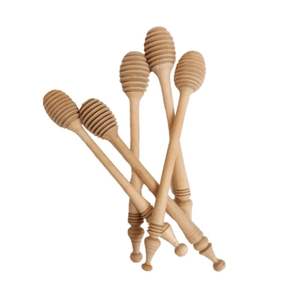 Cuillères à miel en bois d'acacia fabriquées à la main, taille personnalisée et couleur naturelle, directement de l'usine vietnamienne - Product Image 2