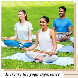 Bastone per allenamento Yoga in legno di alta qualità per palo in legno per palo di acero - Product Image 6