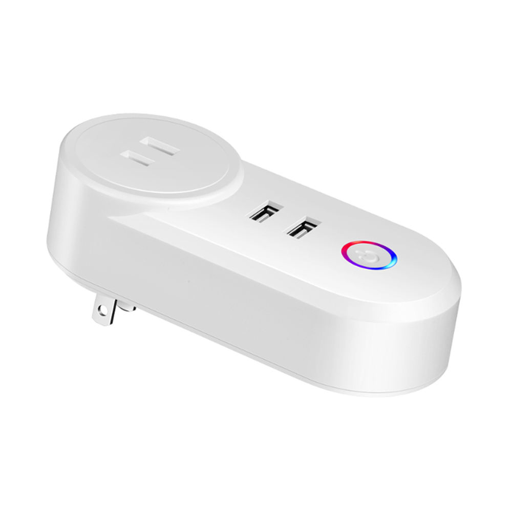 HONPNK Factory Direct Smartlife App WiFi Smart Socket USB-C Charging 16A Full Specifications for Google Home/Alexa Power Monitor