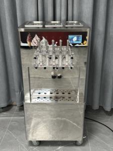 Commercial 5 Flavour High Capacity 50L/H Soft Serve <strong>Ice</strong> <strong>Cream</strong> <strong>Machine</strong> Stainless Steel <strong>Ice</strong> <strong>Cream</strong> <strong>Machine</strong> - Product Image 2