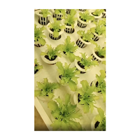 Système hydroponique à mini-tour verticale intérieure intelligente Pots de fleurs et jardinières à LED pour la maison et le jardin