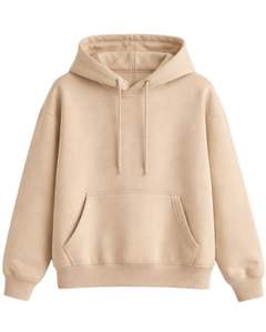Conjunto de Sudadera con Capucha y Pantalones Deportivos Beige Personalizado para Mujer, Sudadera de Forro Polar con Pantalones a Juego, Ropa Casual de Invierno - Product Image 1