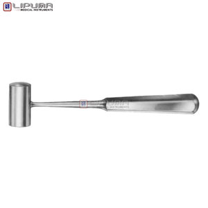 Martillo quirúrgico PARTSCH de 7 pulgadas con 6oz/170g, peso de 22mm, cabeza de acero inoxidable, instrumentos médicos manuales, estándar de seguridad MOL - Product Image 4