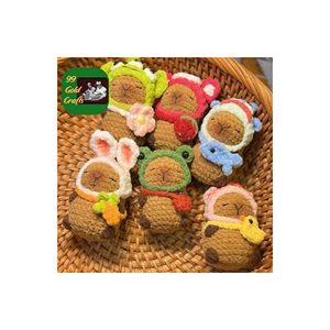 Encantadora lana de ganchillo Mini juguete suave hecho a mano Mini muñeca en varias formas para regalos de niños hecho en Vietnam al por mayor - Product Image 1